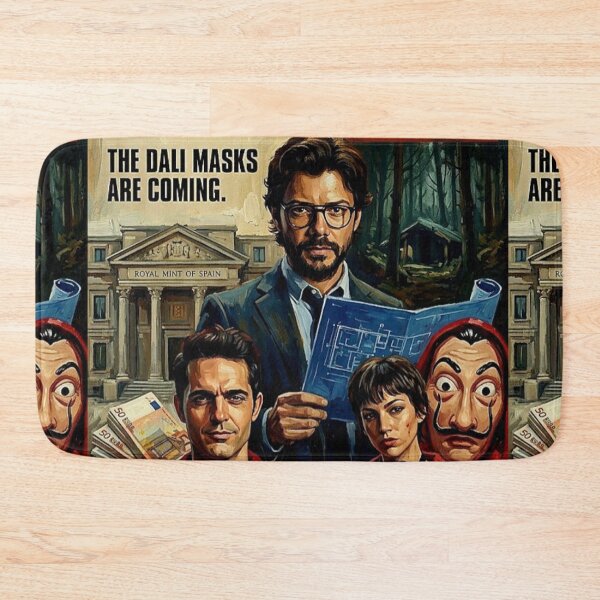 Item preview, Money Heist: The Dali Masks Are Coming designed and sold by Art's Diner.