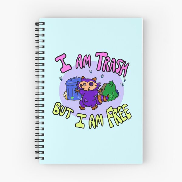 Item preview, I Am Trash But I Am Free designed and sold by Princess Davy's Shop.