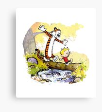 Calvin & Hobbes Metal Print