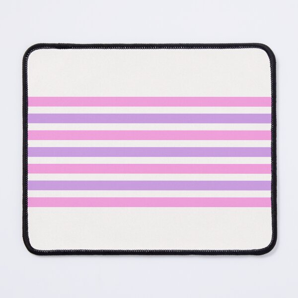 Item preview, Snow white, lavender rose & bright ube horizontal lines designed and sold by Mint + Midnight.