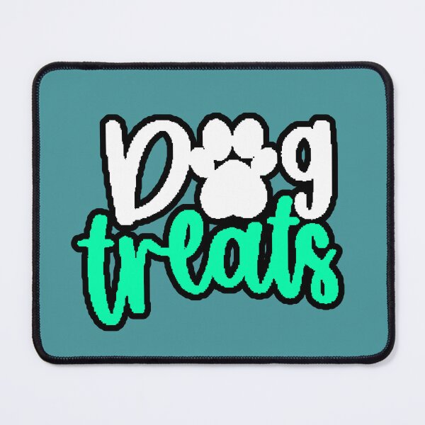 Item preview, Dog Treats Turquoise Paw Print Dog Lover Rewards designed and sold by AstronautMerch.