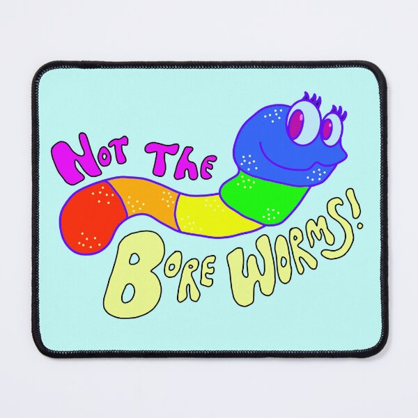 Item preview, Not The Bore Worms! - Gummy Edition designed and sold by Princess Davy's Shop.