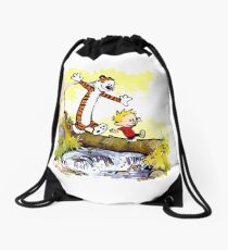 Calvin & Hobbes Drawstring Bag