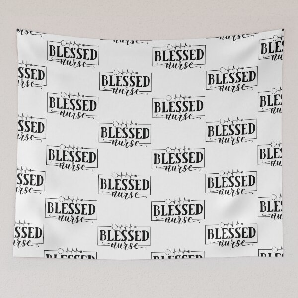 Item preview, Blessed Nurse - Proud Medical Professional Nursing Life Spirit Gift designed and sold by FuzionRaptor.