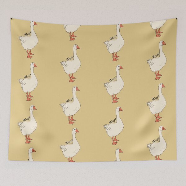 Artikelvorschau, Silly Goose Mood Series: ‘Was?’ (Verwirrte Gans) entworfen und verkauft von YesButNo Design.