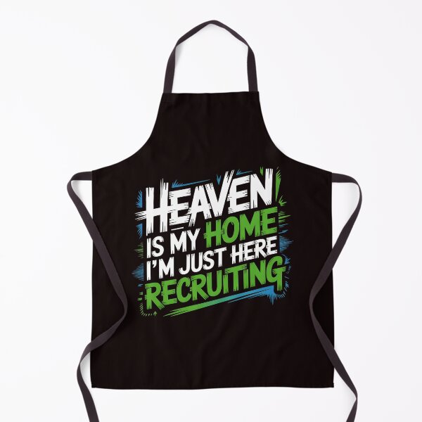 Item preview, Heaven is My Home Im Just Here Recruiting Funny Christian Shirt – Heaven Inspired Tee Christian Humor designed and sold by Redgiant87x.