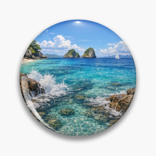 Item preview, Turquoise Water Marine Paradise designed and sold by JuViRo.