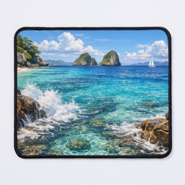 Item preview, Turquoise Water Marine Paradise designed and sold by JuViRo.