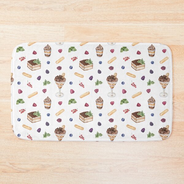 Item preview, Tiramisu Dessert Pattern designed and sold by Flowersforbear.