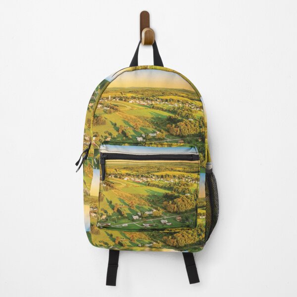 Item preview, Landscape from Aloft in an Ultralight, New Bethlehem Pennsylvania designed and sold by Kay Brewer.