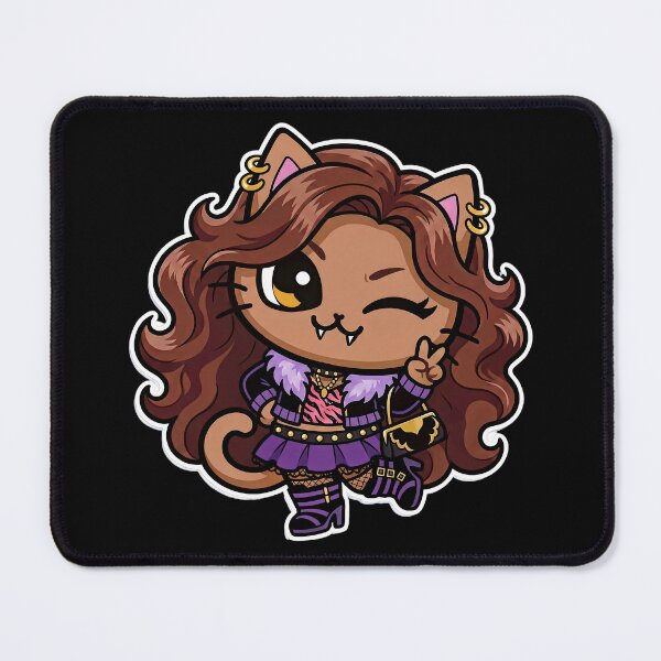 Item preview, Monster High Cat Cosplay Parody Clawdeen designed and sold by CuteKats.