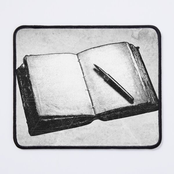 Item preview, Unwritten Chapter Open Journal Dark Writer Art designed and sold by Ghoul Enterprises.