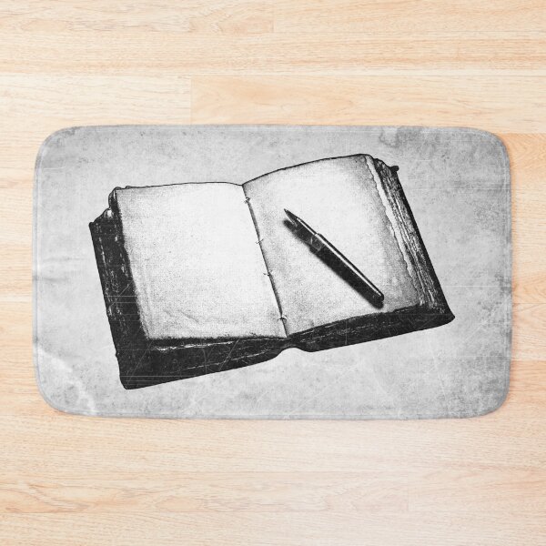 Item preview, Unwritten Chapter Open Journal Dark Writer Art designed and sold by Ghoul Enterprises.