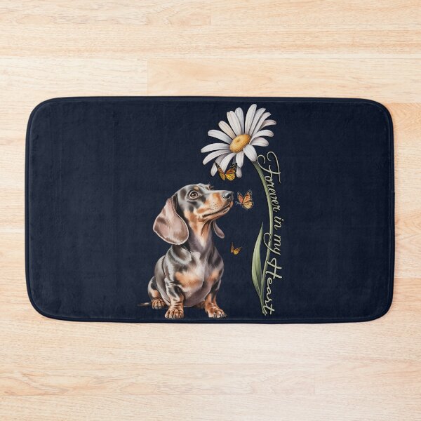Item preview, Dachshund Forever In My Heart Daisy Butterfly Doxie Mom Memorial Pet Loss Gift designed and sold by tamdevo1.
