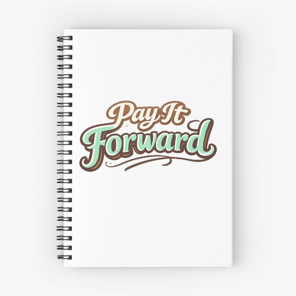 Item preview, Pay It Forward Inspirational Typography Design designed and sold by Newthingzy.