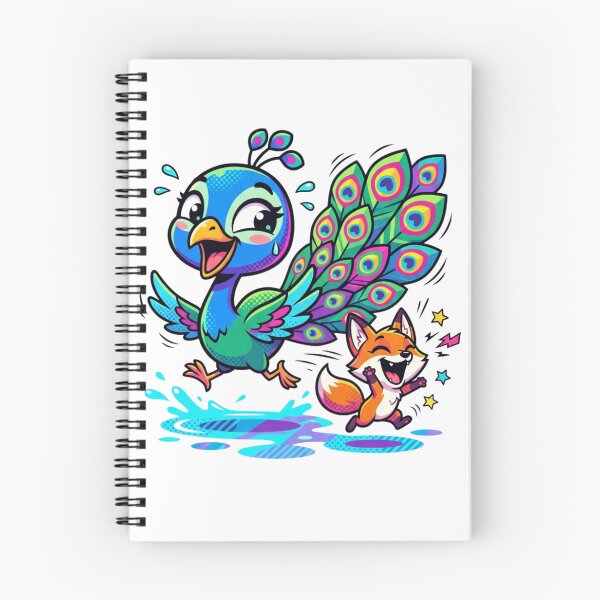 Item preview, The peacock and the fox. designed and sold by PP&RAINBOW SHOP.