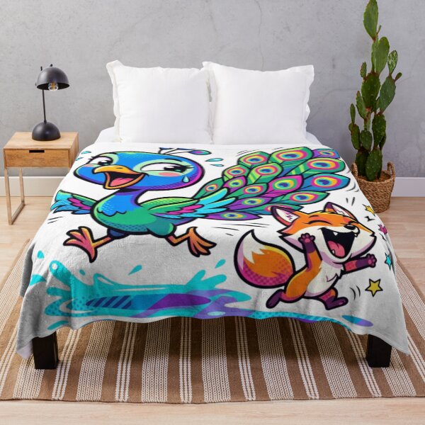 Item preview, The peacock and the fox. designed and sold by PP&RAINBOW SHOP.