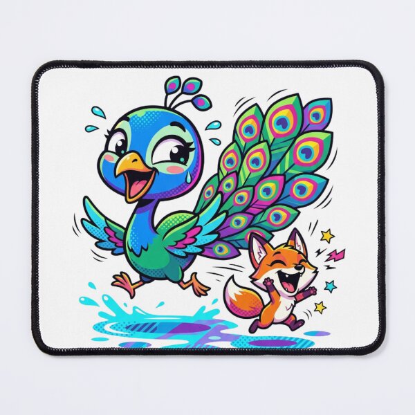 Item preview, The peacock and the fox. designed and sold by PP&RAINBOW SHOP.