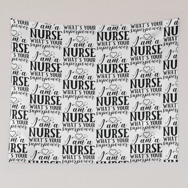 Item preview, Nurse Superpower - Proud Medical Hero Nursing Life Spirit Gift designed and sold by FuzionRaptor.