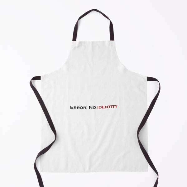 Item preview, Error: No identity designed and sold by SMOSH-95.
