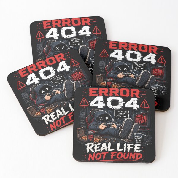 Item preview, Error 404 Real life not found designed and sold by Pecata.