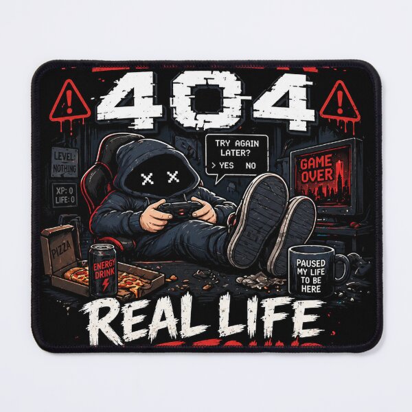 Item preview, Error 404 Real life not found designed and sold by Pecata.