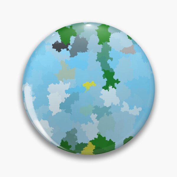 Item preview, Sky Blue Pixelated Abstract Art  designed and sold by PatternTitan.