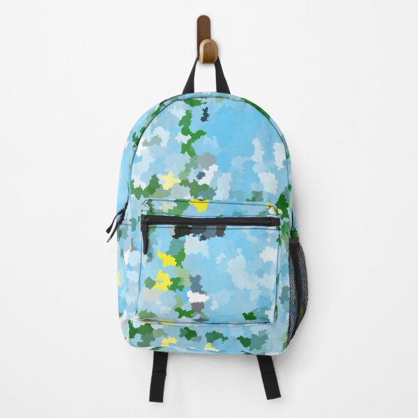 Item preview, Sky Blue Pixelated Abstract Art  designed and sold by PatternTitan.