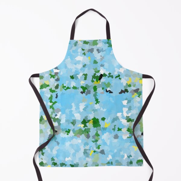 Item preview, Sky Blue Pixelated Abstract Art  designed and sold by PatternTitan.