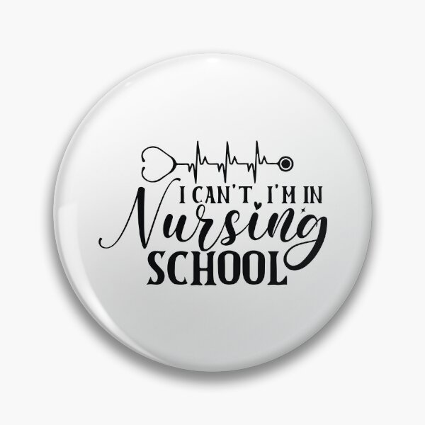 Item preview, In Nursing School Can't - Funny Medical Student Life Spirit Gift designed and sold by FuzionRaptor.
