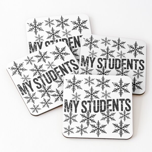 Item preview, Blue Linocut Snowflakes Art Print designed and sold by Bloomkept.