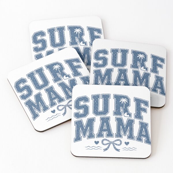Item preview, Surf Mama Vintage Coastal Shirt | Beach Mom Retro Aesthetic Graphic designed and sold by ParfaitPrints.