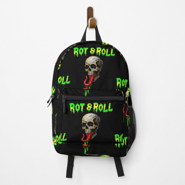 Artikelvorschau, Rot & Roll – Skull Punk Humor Design entworfen und verkauft von LoneTide.