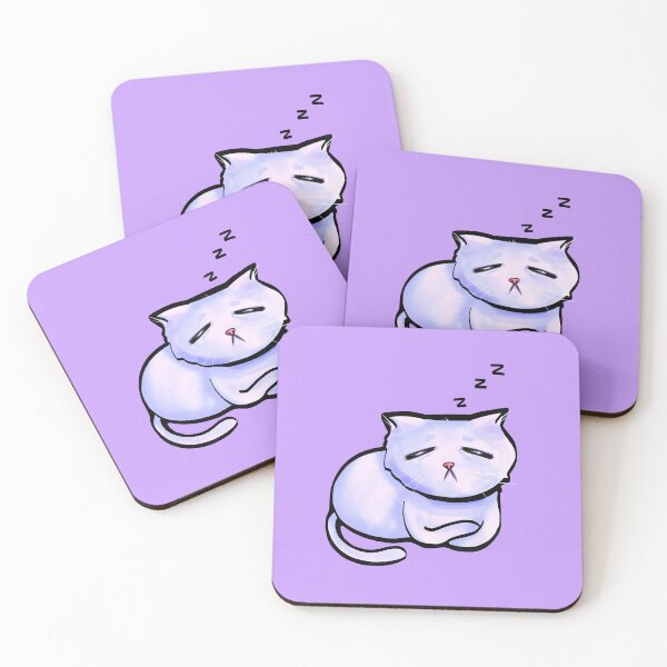 Item preview, Cute Cat Sleeping  designed and sold by tessartistry.