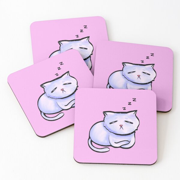 Item preview, Cute Cat Sleeping  designed and sold by tessartistry.