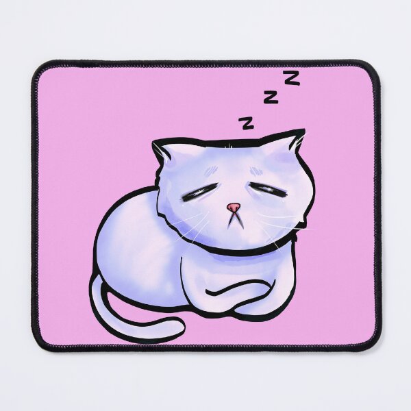 Item preview, Cute Cat Sleeping designed and sold by tessartistry.