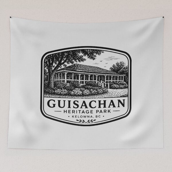 Item preview, Guisachan Heritage Park Kelowna Garden Pavilion British Columbia designed and sold by meganohm.