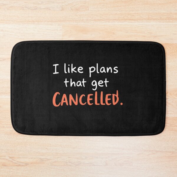 Item preview, I Like Plans That Get Cancelled Funny Introvert designed and sold by artlife4.