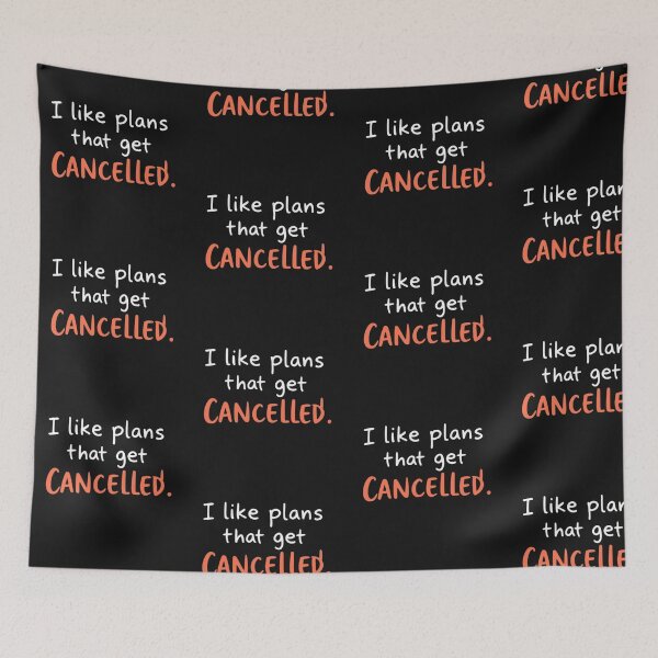 Item preview, I Like Plans That Get Cancelled Funny Introvert designed and sold by artlife4.