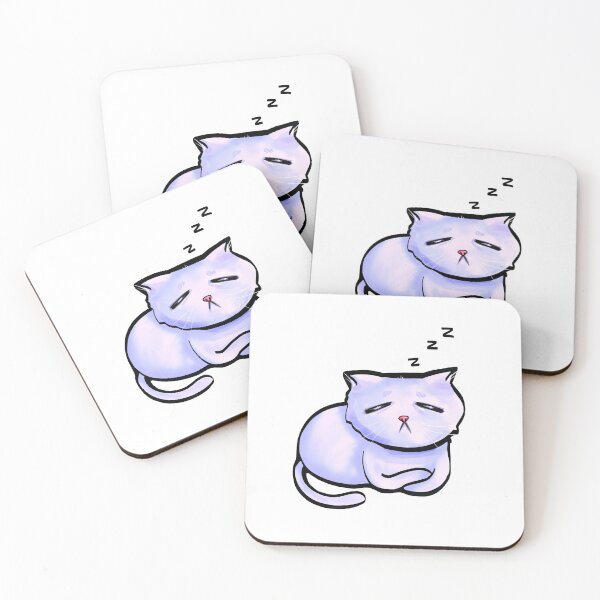 Item preview, Cute Cat Sleeping  designed and sold by tessartistry.