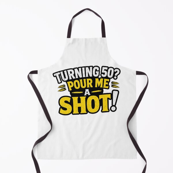 Item preview, Turning 50? Pour Me A Shot Funny 50th Birthday Shirt designed and sold by PLEYBAN.