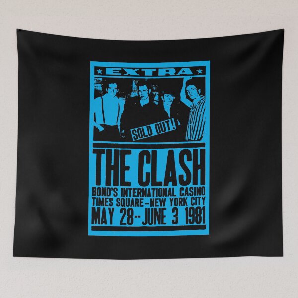 Item preview, The Clash in NYC 1981 designed and sold by The Common Tee.