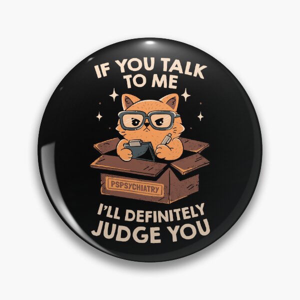 Item preview, Pspsychiatry Funny Cat by Tobe Fonseca designed and sold by Tobe Fonseca®.