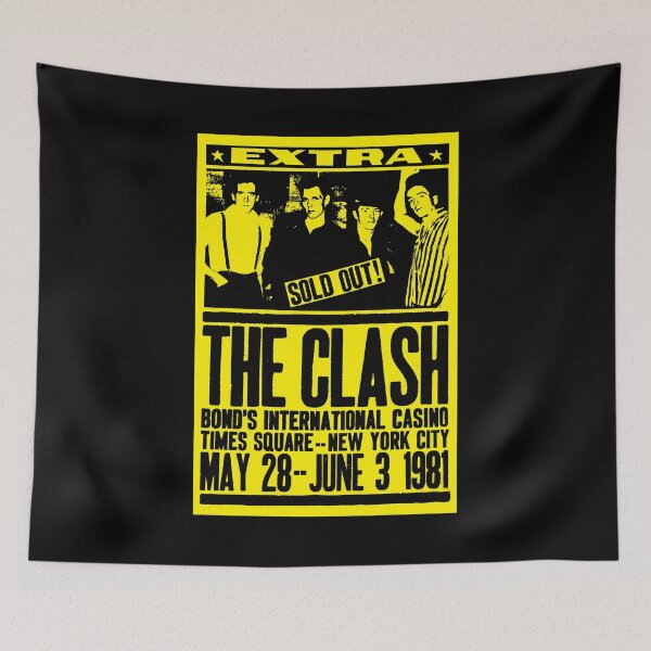 Item preview, The Clash in NYC 1981 designed and sold by The Common Tee.