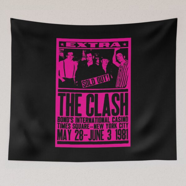 Item preview, The Clash in NYC 1981 designed and sold by The Common Tee.