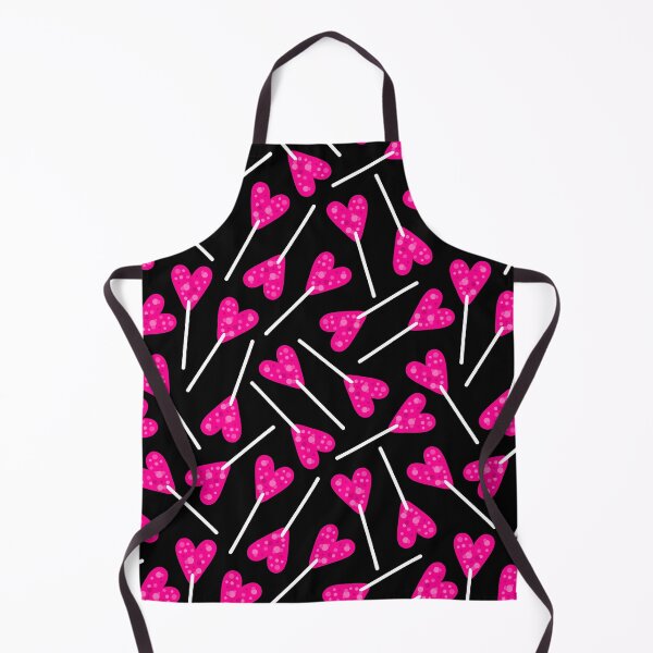 Item preview, pink heart shape lollipop candy black designed and sold by Gossip Rag.