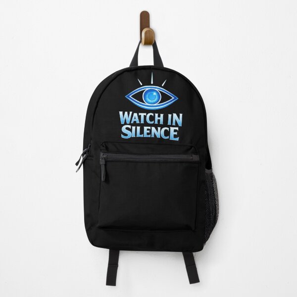 Item preview, Watch In Silence Cyberpunk Eye Illuminati Techwear Graphic designed and sold by Xemora.