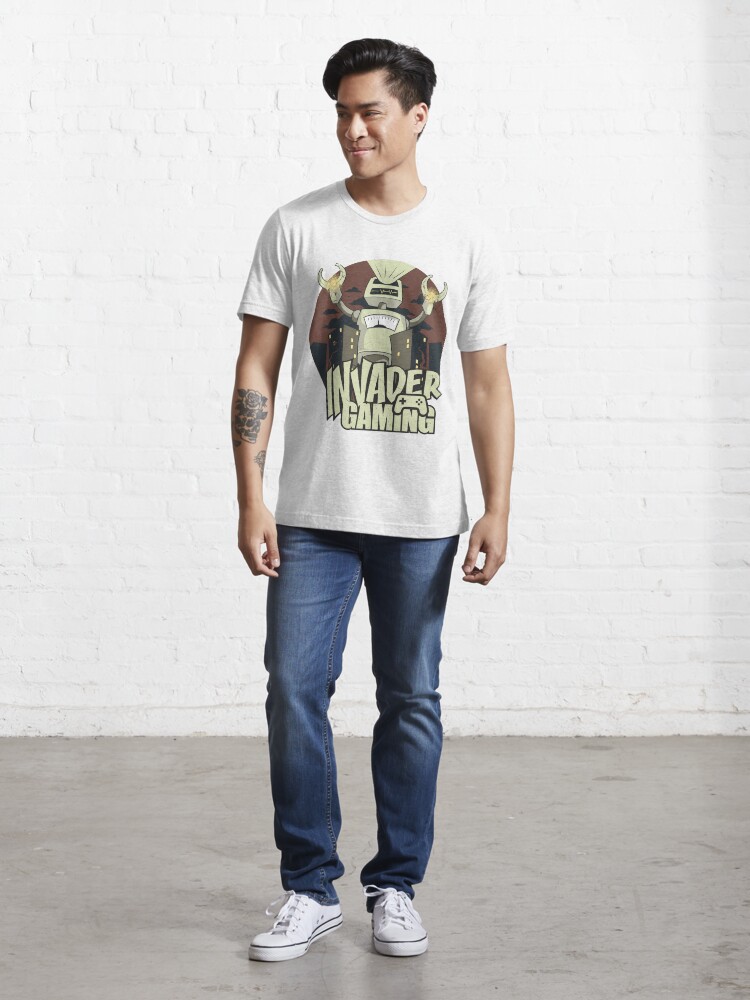 Alternate view of Invader Gaming Essential T-Shirt