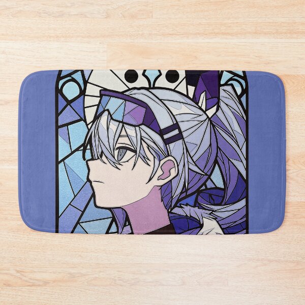 Item preview, Stained Glass Silver Wolf designed and sold by SchellStation.