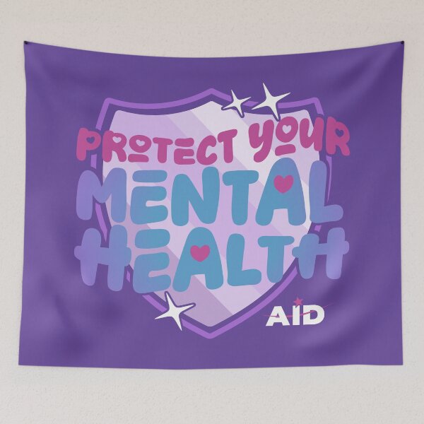 Item preview, Protect Your Mental Health designed and sold by AIDcares.
